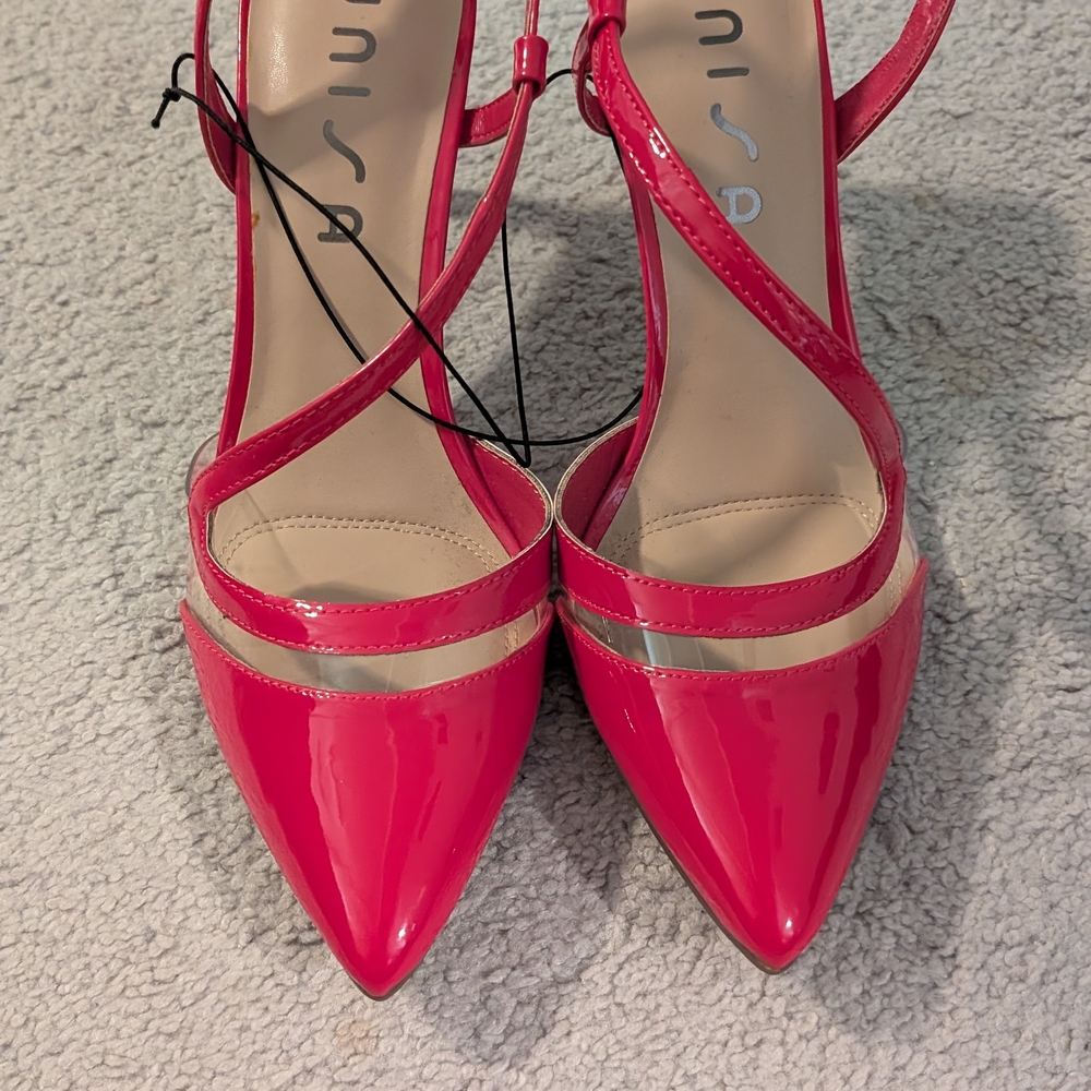 Unisa Hot Pink Strappy Heels